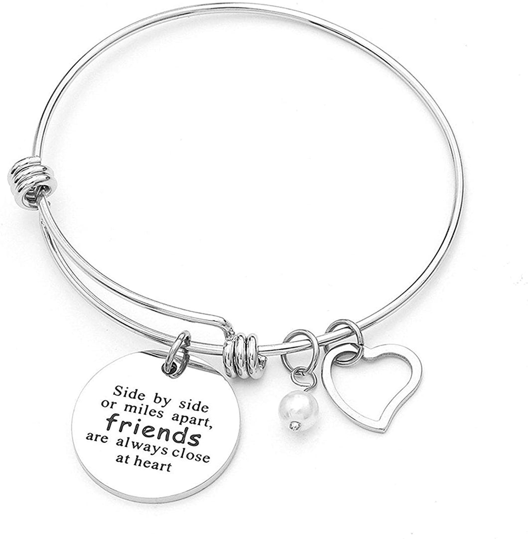 Anson&Hailey braccialetto Best Friends e Inspirational braccialetto braccialetti dell' amicizia, regolabile, regali, gioielli Sister Gift.