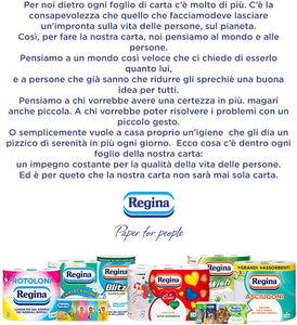 Regina Rolls - Carta igienica (500 fogli per rotolo, 100% certificato FSC, 42 o 8 rotoli) Confezione da 42 o 8 Rotoli