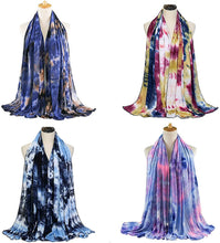 Carica l'immagine nel visualizzatore di Gallery, DRESHOW 5 Pezzi Donne Africana Turbante Sciarpa Avvolge Testa Boho Turbante Elastico Annodato Berretto Pre-annodato Berretto Chemio Cappello 1pcs (Navy Blue+burgundy)