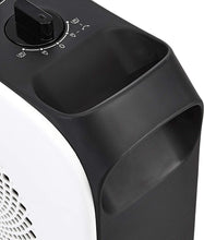 Carica l'immagine nel visualizzatore di Gallery, AmazonBasics, Termoventilatore a oscillazione, sottile e portatile, a 2 velocità, 1500 W