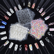 Carica l'immagine nel visualizzatore di Gallery, 90 Fogli Adesivi Unghie Adesivo 3D Nail Stickers Colori assortiti - Ilgrandebazar