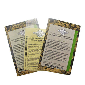 Magic Garden Seeds Peperoncini Thai - Set di Semi Regalo con 3 varietà... - Ilgrandebazar