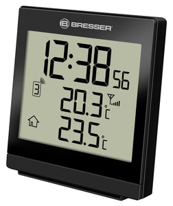 BRESSER - Temeo SQ, Termometro con rilevazione della Nero (schwarz) - Ilgrandebazar