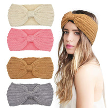 Carica l&#39;immagine nel visualizzatore di Gallery, DRESHOW 4 Pezzi Fasce per Capelli Tessuto di Lana Turbante Fascia da Donna... - Ilgrandebazar