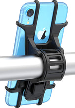 Carica l&#39;immagine nel visualizzatore di Gallery, Bovon Porta Cellulare Bici, Supporto Bici Smartphone, Manubrio Universale Bici Moto MTB per Tutti Gli Smartphone e Dispositivi Elettronici 4.5-6.5 Pollici (Nero)