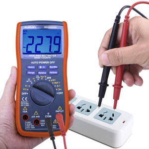 Kuman Multimetro Digitale TRMS 6000 Conti, Tester Upgraded - Ilgrandebazar