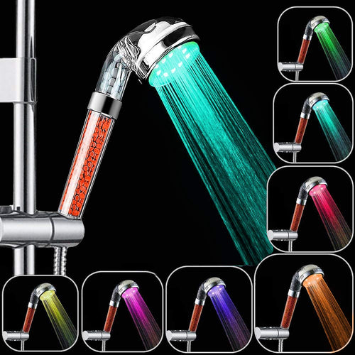Rovtop Soffione Doccia Led, Arcobaleno Soffione, non c'è Multicolore - Ilgrandebazar
