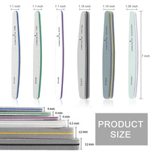 Carica l&#39;immagine nel visualizzatore di Gallery, Set 6 Lima Unghie Professionale Gel Acrilico Manicure Buffer Lime Unghie... - Ilgrandebazar