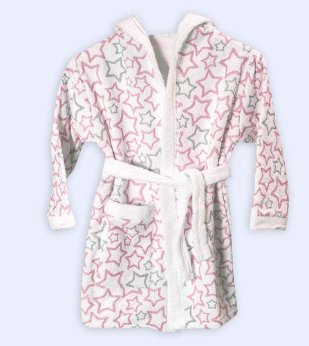 Ti TIN Accappatoio Per Bambino o Bambina con Cappuccio in Spugna | 100%... - Ilgrandebazar