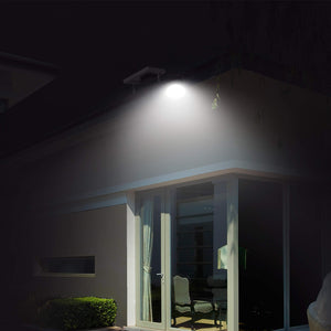 Faretto Solare CLY di 60 LED, Lampada da Esterno 60 LEDs, Luce Bianca - Ilgrandebazar