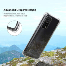 Carica l'immagine nel visualizzatore di Gallery, Cresee - Custodia protettiva per Xiaomi Mi 10T / 10T Pro 5G, trasparente con angoli rinforzati, sottile, antigraffio, antiurto, in TPU, per Mi 10T / 10T Pro (trasparente)