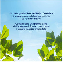 Carica l'immagine nel visualizzatore di Gallery, Scottex Pulito Completo Carta Igienica Salvaspazio, 1 confezione (4 x 16 rotoli)