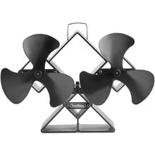 Carica l&#39;immagine nel visualizzatore di Gallery, VonHaus Doppio Termoventilatore - Doppie Lame per una Maggiore Circolazione... - Ilgrandebazar