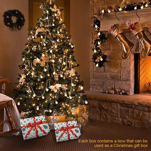 Catene Luminose 15m,Bulbo Lampade Ghirlanda Decorazioni, Luci Stringa Natale Illuminazione Giardino con Telecomando, Impermeabile Catena di Luci per Interni e Esterni, Feste, Matrimonio, Natale