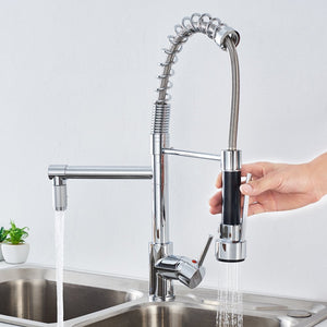 Auralum Miscelatore Cucina Alto Pressione Rubinetto con Due Uscita Acqua - Ilgrandebazar