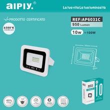 Carica l&#39;immagine nel visualizzatore di Gallery, MOMEX Faretti LED da esterno 10W alta luminosità 10W, Bianco Freddo/6500k - Ilgrandebazar