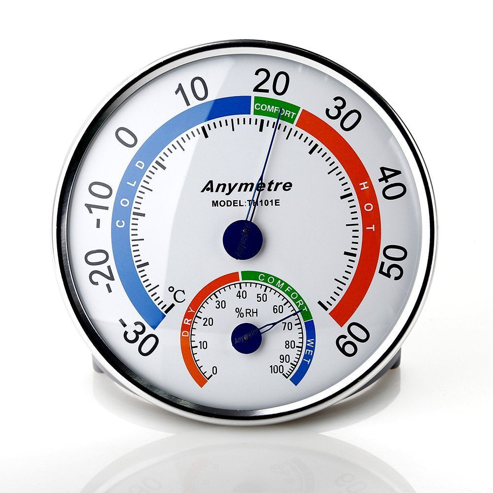 Mbuynow Termoigrometro Termometro e Igromentro Misuratore di Termometro-2 - Ilgrandebazar
