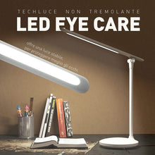Carica l'immagine nel visualizzatore di Gallery, Lampada da Scrivania a LED Senza fili, ATSUI Lampada da Tavolo Protezione Agli Occhi, Touch Control, Regolazione Luminosità ILLIMITATA, 3 Colori di Luce, Funzione Memoria, Risparmio Energetico, Bianco