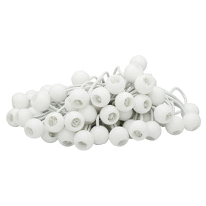 ECENCE 100x Gommini di tensionamento gommini tensionamento, Bianco - Ilgrandebazar