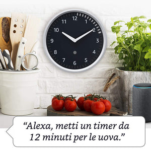 Echo Wall Clock - Tieni sotto controllo i tuoi timer. Richiede un WHITE - Ilgrandebazar