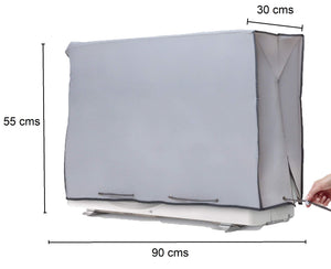SMART-T-HAUS - Fodera Protettiva per condizionatore, 90 x 55 x 30 cms, Grigio - Ilgrandebazar