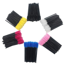 Carica l&#39;immagine nel visualizzatore di Gallery, Huapan Pettine Ciglia e Sopracciglia, Scovolini Mascara Monouso 300 Pezzi,...