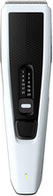 Carica l&#39;immagine nel visualizzatore di Gallery, Philips Tagliacapelli HC3518/15 serie 3000 Tecnologia Trim n Flow, lame DualCut 13 lunghezze 0,5-23mm Bianco