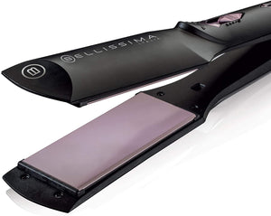 Imetec Bellissima B26 100 Piastra per capelli lunghi o difficili da disciplinare, formato extra large, rivestimento in ceramica, effetto liscio e brillante in una sola passata, 160° C - 230° C