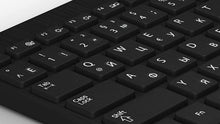 Carica l'immagine nel visualizzatore di Gallery, Keystickers Adesivo per tastiera russa per PC (11 x 13 mm), per MAC &amp; Laptop (14 x 14 mm), trasparente con vernice protettiva (5 x 6 mm) (universale), bianco
