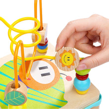 Carica l'immagine nel visualizzatore di Gallery, TOP BRIGHT Cubo Multiattività Legno 5 in 1 – Cubo Interattivo - Giochi Bambini 1 Anno, 2 Anni – Gioco Incastri con Forme Legno per Lo Sviluppo Cognitivo