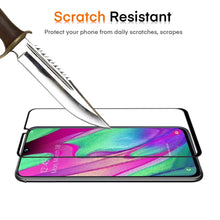Carica l'immagine nel visualizzatore di Gallery, VGUARD [3 Pack] Pellicola Vetro Temperato per Samsung Galaxy A40, [Copertura...