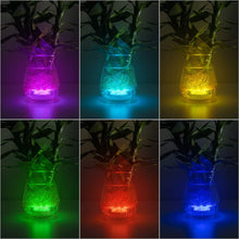 Carica l'immagine nel visualizzatore di Gallery, LED Sommergibili Luci Piscina, Luci a LED Sommergibili Impermeabile, Luci per Laghetto con Telecomando, per La Cerimonia Nuziale/Partito/Piscina/Fish Tank Decorazione（2 PCS）