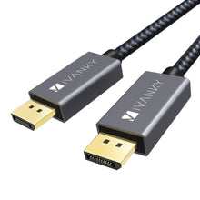 Carica l'immagine nel visualizzatore di Gallery, IVANKY Cavo DisplayPort 2m - DP Nylon Intrecciato [2K@165Hz, 2K@144Hz,...