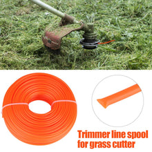 Carica l'immagine nel visualizzatore di Gallery, Trimmer Line Nylon Filo Cordino Tondo Tirante Petrolio Decespugliatore 50 m - Ilgrandebazar