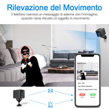 Carica l&#39;immagine nel visualizzatore di Gallery, Bluetooth Mini Telecamera Spia Nascosta Wifi,MHDYT Senza Fili HD 1080P mini - Ilgrandebazar