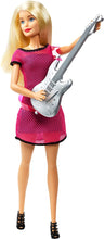 Carica l&#39;immagine nel visualizzatore di Gallery, Barbie Musicista, Bambola Bionda con Chitarra e Accessori, Giocattolo per Bambini 3+ Anni, GDJ34