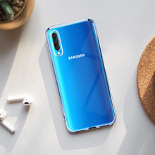 Carica l&#39;immagine nel visualizzatore di Gallery, Younme Cover Compatibile con Samsung Galaxy A50 Custodia, Trasparente clear - Ilgrandebazar