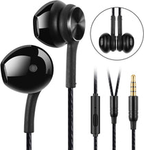 Carica l'immagine nel visualizzatore di Gallery, GUUVOR Auricolari,Cuffie Magnetici Sport,Auricolari in-Ear con Microfono,Resistente al Sudore,Isolamento del Rumore,Alta Definizione,Bassi Potenti,per Samsung,LG,Xiaomi,Sony, Huawei etc- Nero