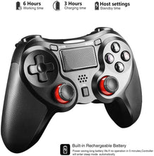 Carica l&#39;immagine nel visualizzatore di Gallery, JAMSWALL Controller Wireless PS4, Controller di Wireless Bluetooth, Controller di Gioco Senza Fili con Joypad del Dualshock per PS4 Slim/PRO And PC(Windows 7/8/8.1/10