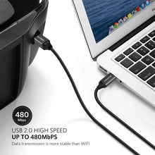 Carica l&#39;immagine nel visualizzatore di Gallery, SUCESO Cavo Stampante USB 2.0-2M Cavo USB Tipo A Maschio a Tipo B Maschio Cavetto Placcato Oro Per Stampante HP, Canon, Lexmark, Epson, Dell, Xerox, Samsung Brother, Panasonic, Scanner ecc.