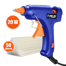 Carica l&#39;immagine nel visualizzatore di Gallery, [50-Pezzi-Stick] Pistola Colla a Caldo,TOPELEK Mini a Multicolore