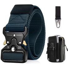 Carica l&#39;immagine nel visualizzatore di Gallery, BESTKEE Cintura Tattica da Uomo 1,5&quot; Regolabile in Nylon Stile Militare con...