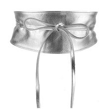 Carica l&#39;immagine nel visualizzatore di Gallery, MYB Cintura fusciacca per donna in similpelle - modello obi - taglia unica -... - Ilgrandebazar