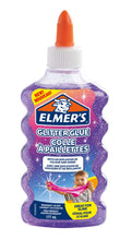 Carica l&#39;immagine nel visualizzatore di Gallery, ELMER’S Colla Glitterata, Lavabile e Adatta ai Bambini, Ottima per Realizzare Slime, 5 x 177 ml, Multicolore (Oro, Blu, Rosa, Viola e Argento)