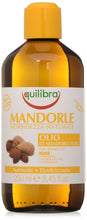 Carica l'immagine nel visualizzatore di Gallery, Equilibra Olio Mandorle Dolci, 250ml 250 ml Mandorle