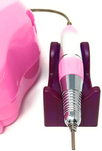 FRESA RICOSTRUZIONE UNGHIE PRO 25000 GIRI SET MANICURE PEDICURE NAIL ART DM-202