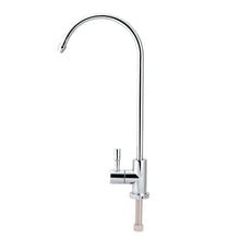 Carica l&#39;immagine nel visualizzatore di Gallery, 1/4 &#39;&#39; Acciaio Inossidabile Rubinetto Cromato Osmosi Inversa Collo D&#39;oca... - Ilgrandebazar