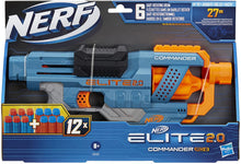 Carica l'immagine nel visualizzatore di Gallery, Hasbro Nerf Elite 2.0-Commander RD-6 (blaster con tamburo rotante e 12 dardi inclusi), Multicolore, 6.7 x 36.2 x 24.1 cm, E9485EU4 Commander RD 6