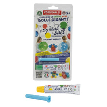 Carica l'immagine nel visualizzatore di Gallery, Crystal Ball - Magiche Bolle Colorate, non rompe niente e poi non macchia, divertiti a creare forme sempre diverse, Tubetto in Blister, per bambini a partire dai 5 anni, Giochi Preziosi, CGC120BL Multicolore