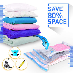 ohuba Sacchetti salvaspazio, Sottovuoto Jumbo, Medio, Piccolo, Trasparente - Ilgrandebazar
